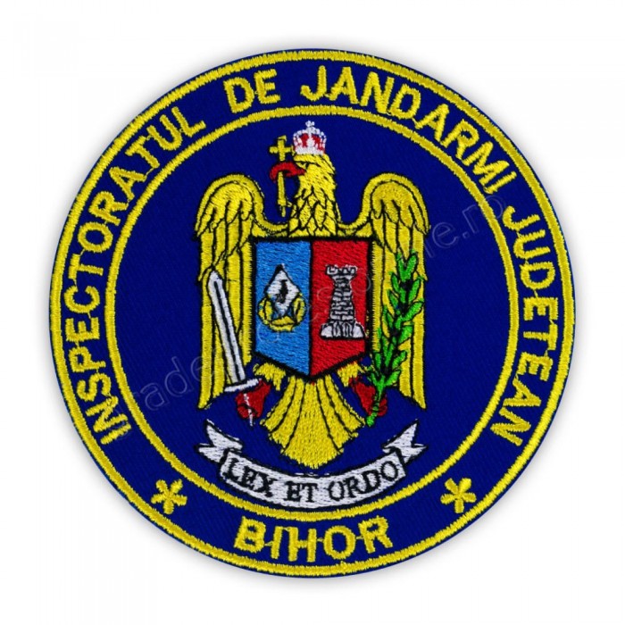 Emblema Inspectoratul de jandarmi judetean Bihor , emblema IJJ Bihor