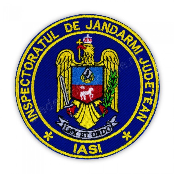 Emblema maneca Inspectoratul Judetean de Jandarmi Iasi