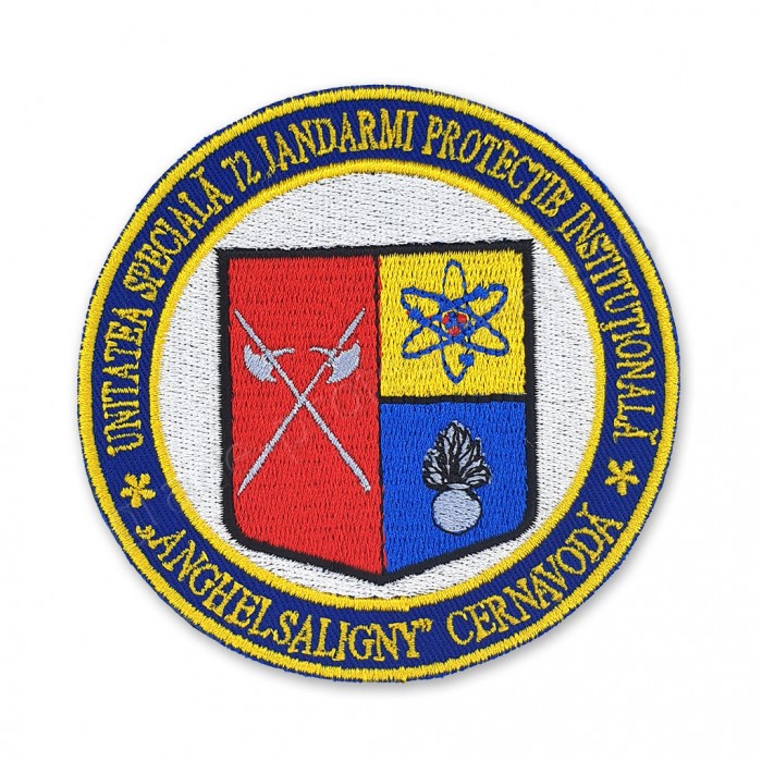Emblema Unitatea Speciala 72 Jandarmi Protectie Institutionala Anghel Saligny Cernavoda