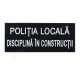 Emblema "DISCIPLINA IN CONSTRUCTII" Politia Locala