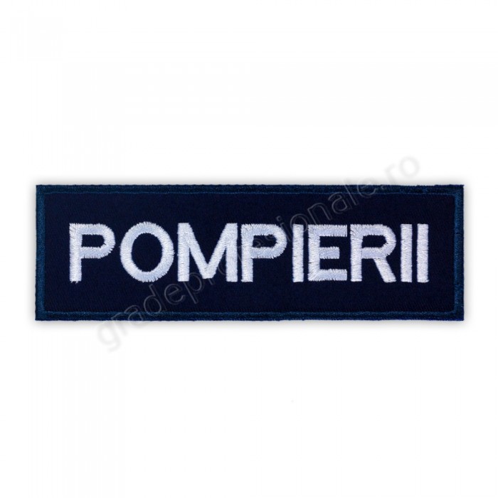 Ecuson "POMPIERII" piept