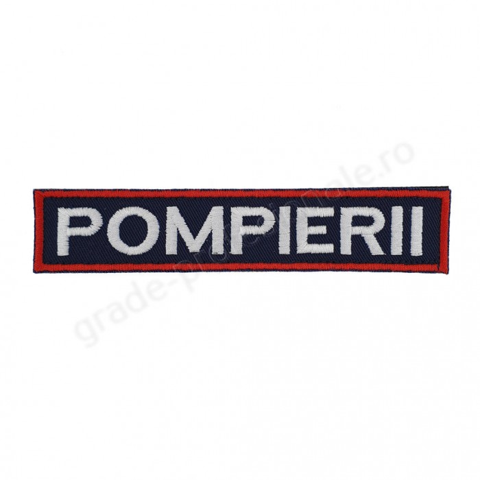 Ecuson "POMPIERII" piept