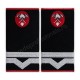 grade maistru militar clasa IV pompieri brodate pe suport textil negru