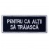 Emblema "PENTRU CA ALTII SA TRAIASCA"