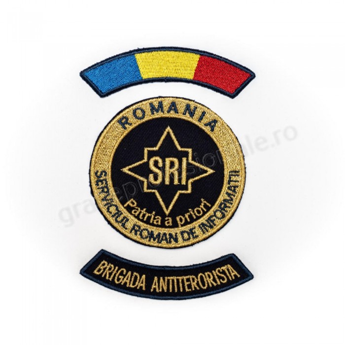 Embleme Serviciul Roman de Informatii SRI, Ofiteri Brigada Antiterorista