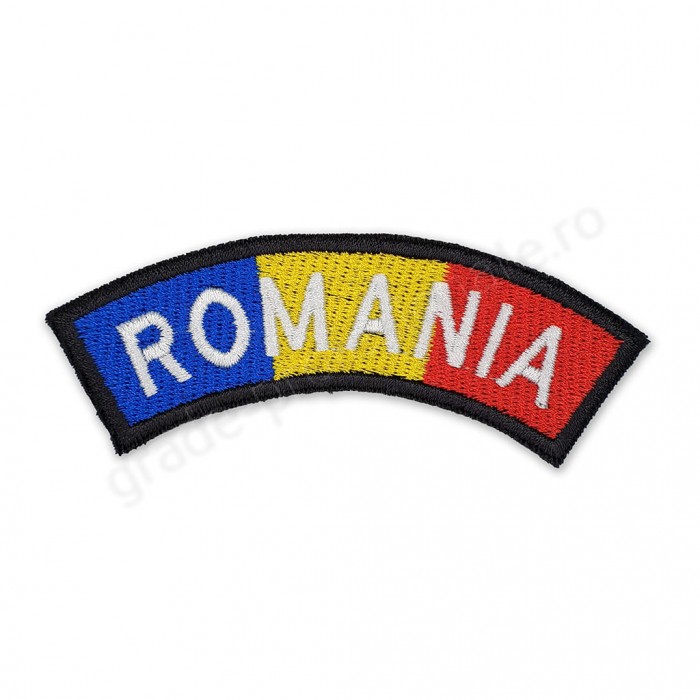 Ecuson arcada tricolor "ROMANIA" - VAMA