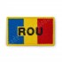Ecuson tricolor "ROU"