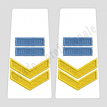 Grade Caporal Elev - Forte Navale oras - alb (Colegii Militare)
