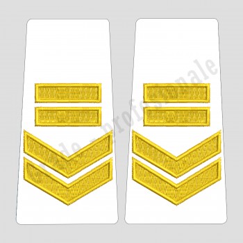 Grade Caporal Elev - Forte Navale oras - alb (Scolarizare 1 si 2 ani)