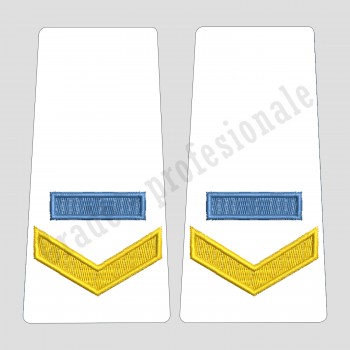 Grade Fruntas Elev - Forte Navale oras - alb (Colegii Militare)