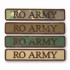 Ecuson "RO ARMY" forte terestre