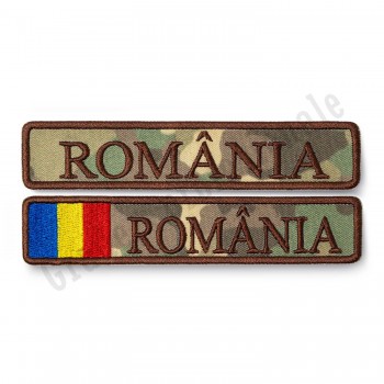 Ecuson "ROMANIA" camuflaj forte terestre