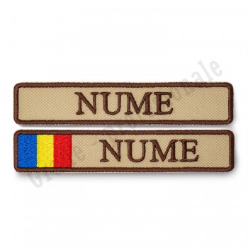 Ecuson nominal bej forte terestre