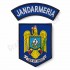 Emblema brodata maneca jandarmi
