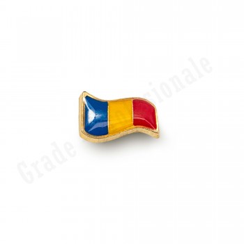 Insigna tricolor 9 x 6 mm